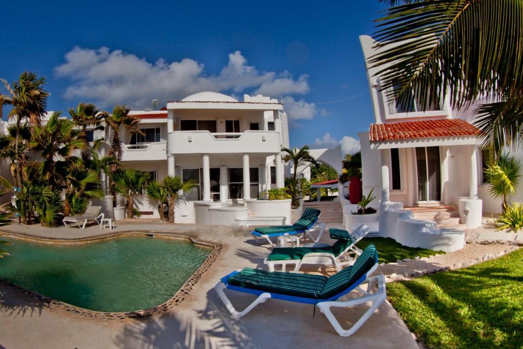 أكومال Villas Flamingo المظهر الخارجي الصورة