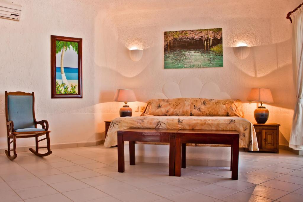 أكومال Villas Flamingo الغرفة الصورة