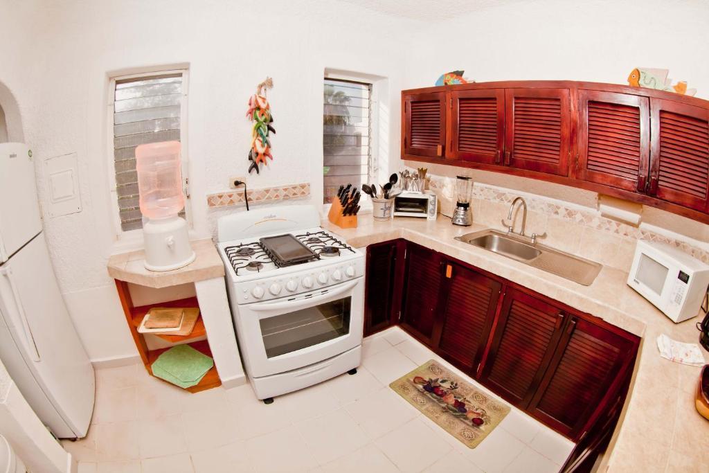 أكومال Villas Flamingo الغرفة الصورة