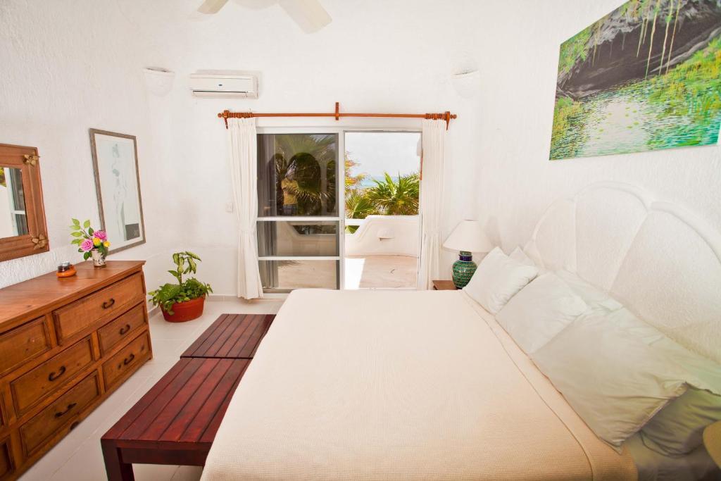 أكومال Villas Flamingo الغرفة الصورة
