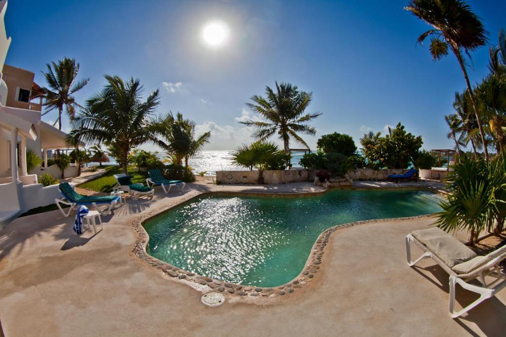 أكومال Villas Flamingo المظهر الخارجي الصورة